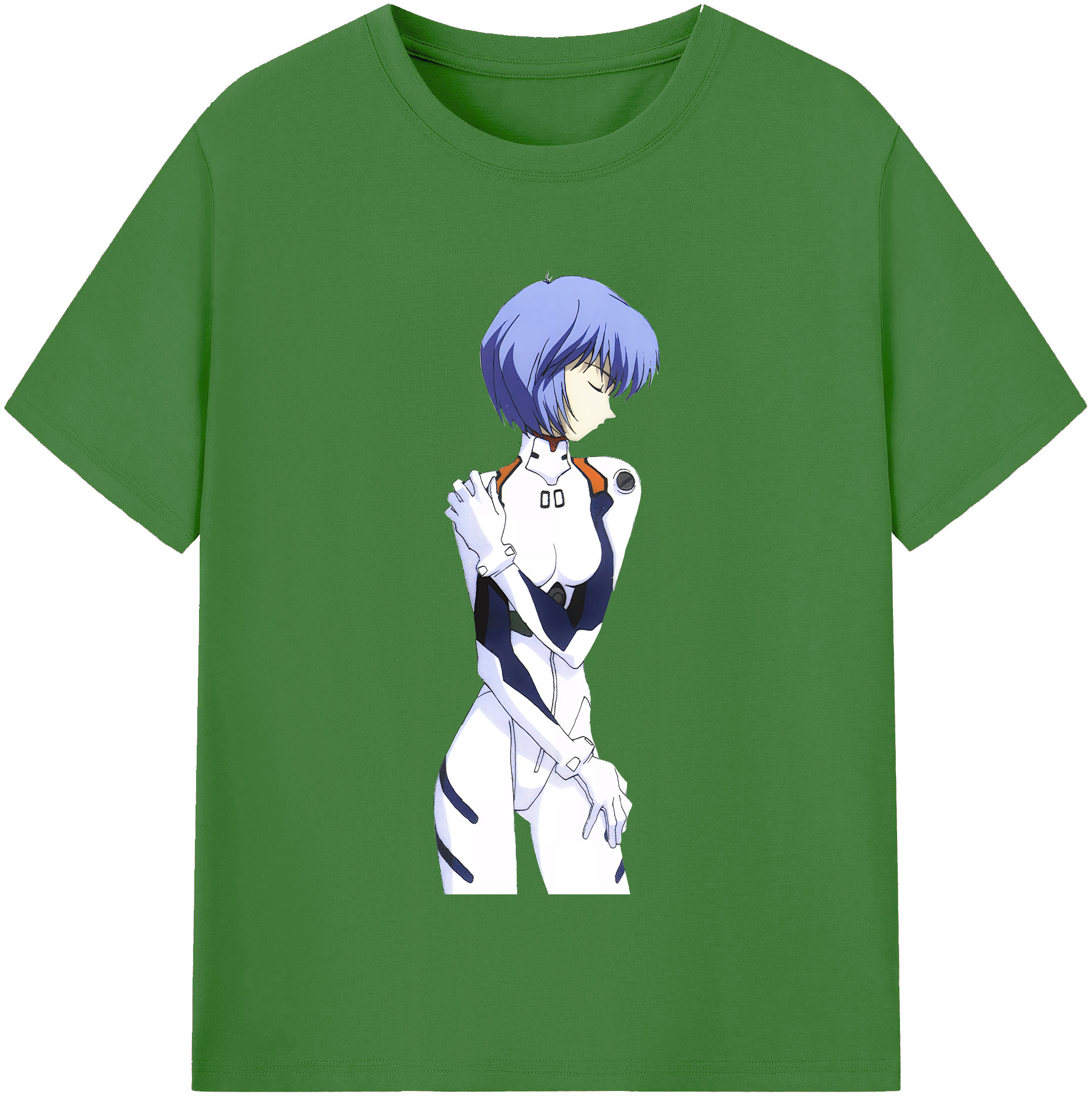 （画像用） EVA 新世紀エヴァンゲリオン レディースカジュアルプリントTシャツ（綿100％）